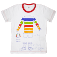 CAMISETA INFANTIL UNIFORME DE FUTEBOL | LINA BO BARDI