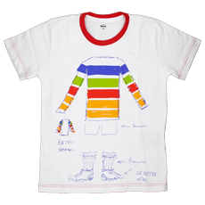 CAMISETA INFANTIL UNIFORME DE FUTEBOL | LINA BO BARDI